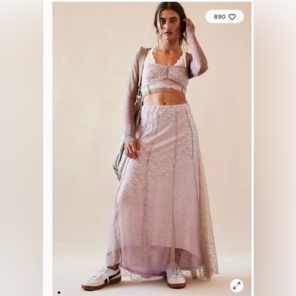 Free People Dresses & Skirts - NWT Free People Shape Of You Set Pink Combo Sz XS